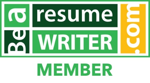 Logo of "beta resume writer.com member" featuring a green and white design with bold text.
